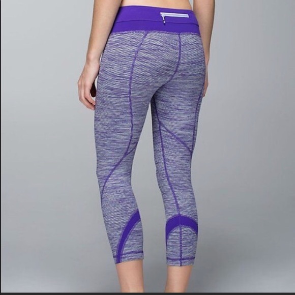 Lululemon Wafs Run Inspire Crops - Picture 1 of 4